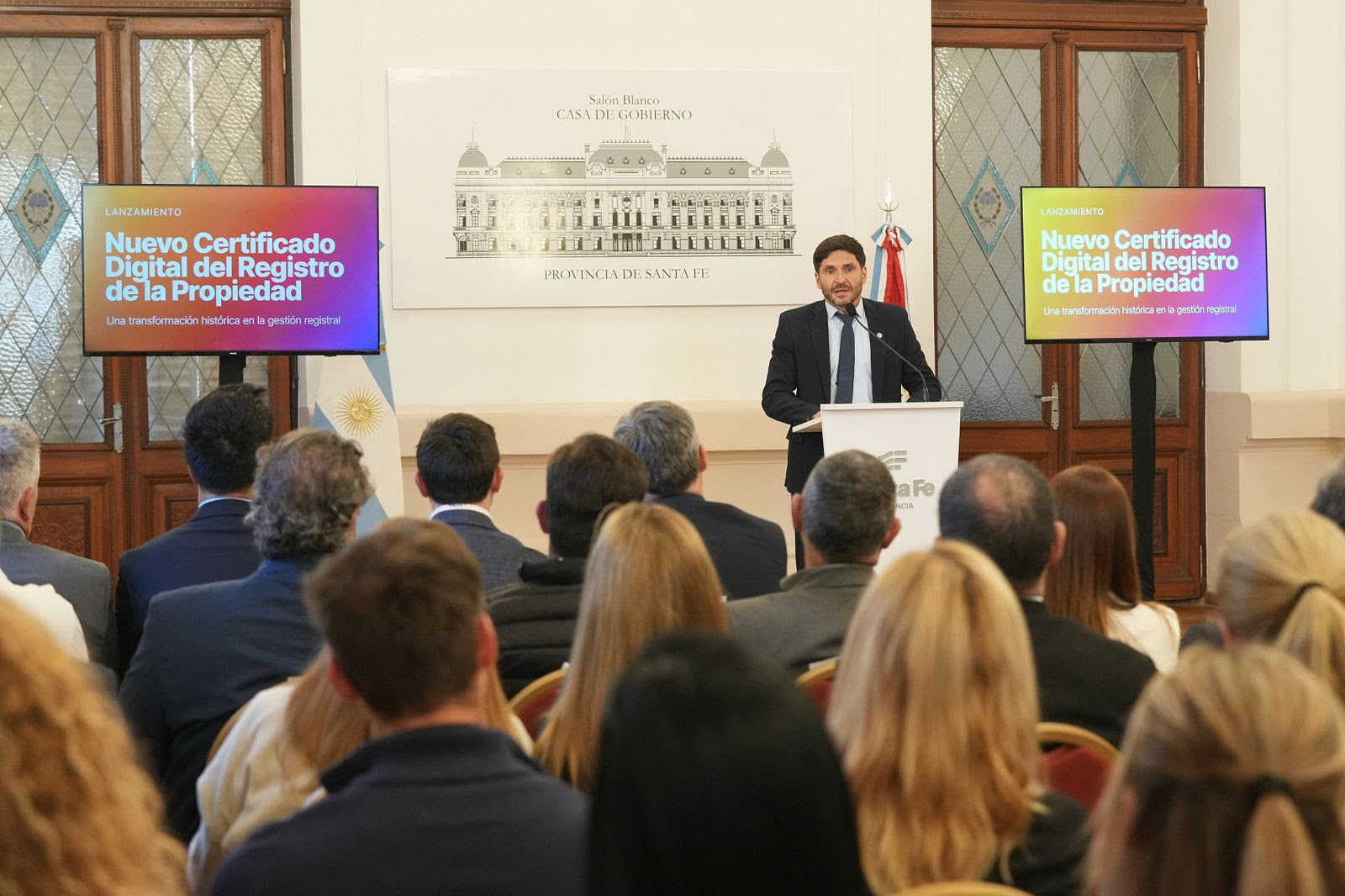 Menos burocracia: Santa Fe digitaliza completamente el Certificado del Registro de la Propiedad
