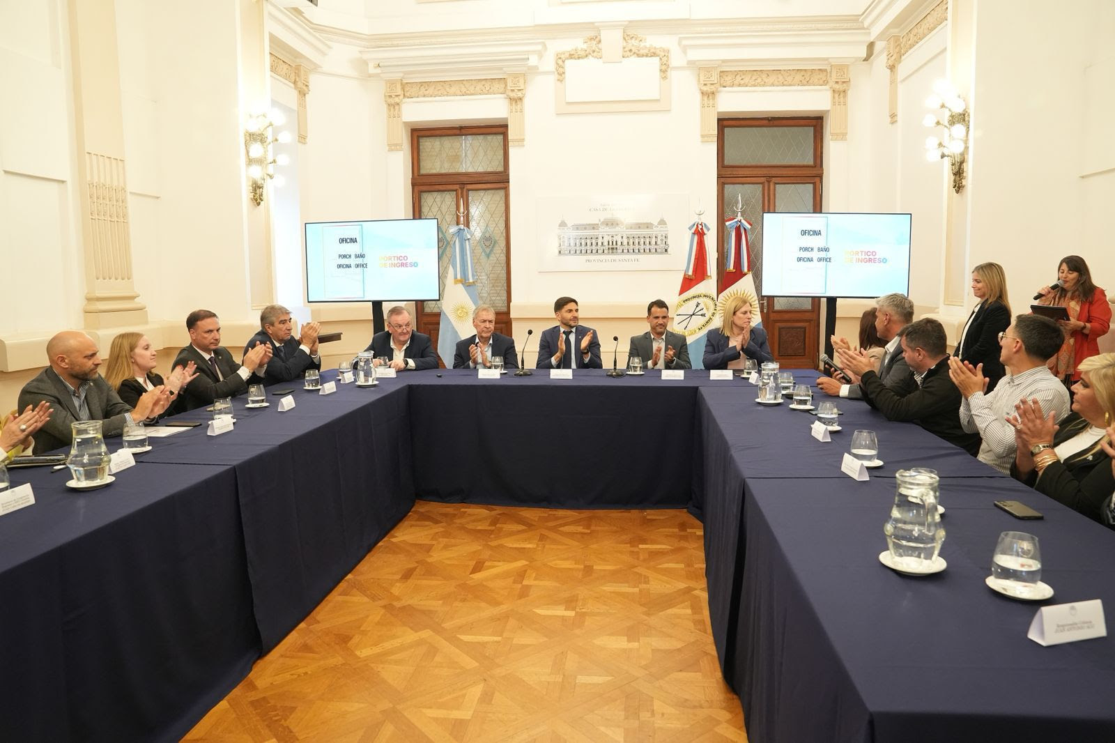 	   Pullaro y Scaglia firmaron junto a Schiaretti un convenio para poner en valor el predio de la Colonia de Vacaciones de Santa Fe en Alta Gracia