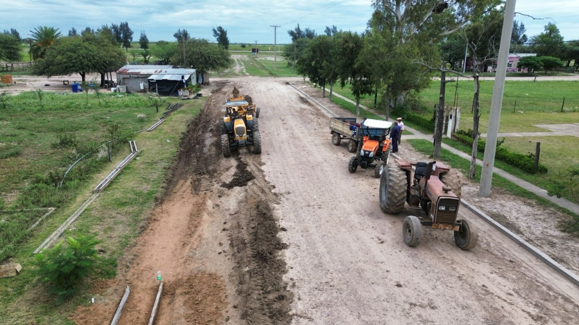 Con una fuerte inversión del gobierno provincial, Esteban Rams mejora su infraestructura urbana con nuevas obras